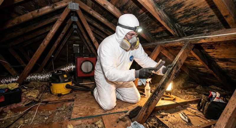 Attic Mold Removal in West Palm Beach, FL