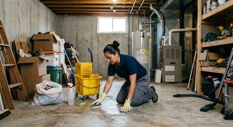 Basement Cleaning Service in Kent, WA