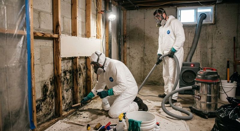 Basement Mold Removal in Fort Worth, TX