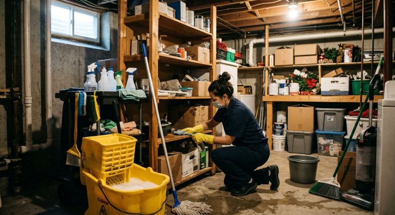 Basement Vacuuming in Renton, WA