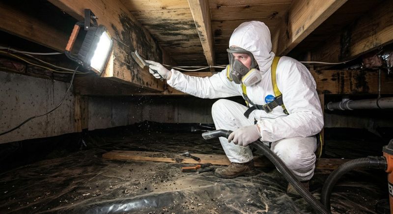 Crawl Space Mold Removal in Bergen County, NJ