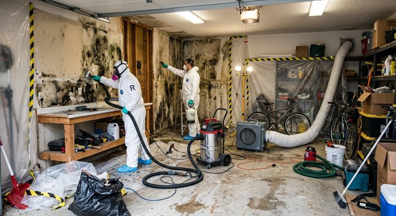 Garage Mold Remediation in Broward County, FL