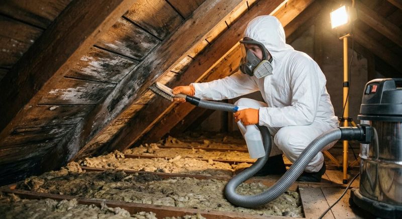 Attic Mold Removal in Bergen County, NJ