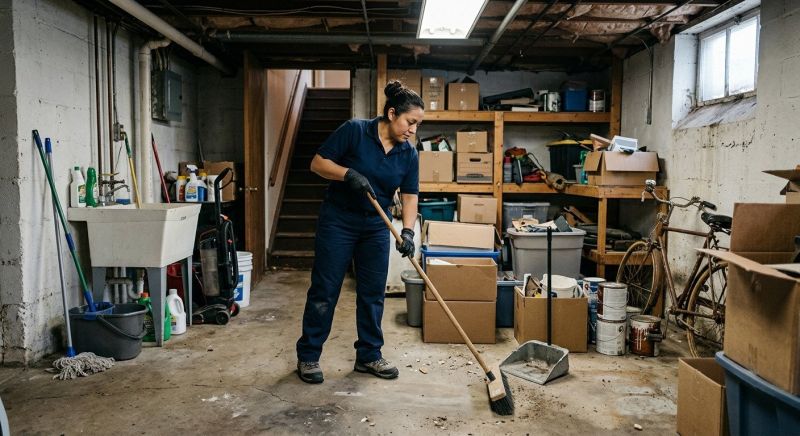 Basement Cleaning Service in Bellevue, WA