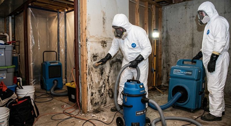 White Mold Mitigation in West Palm Beach, FL
