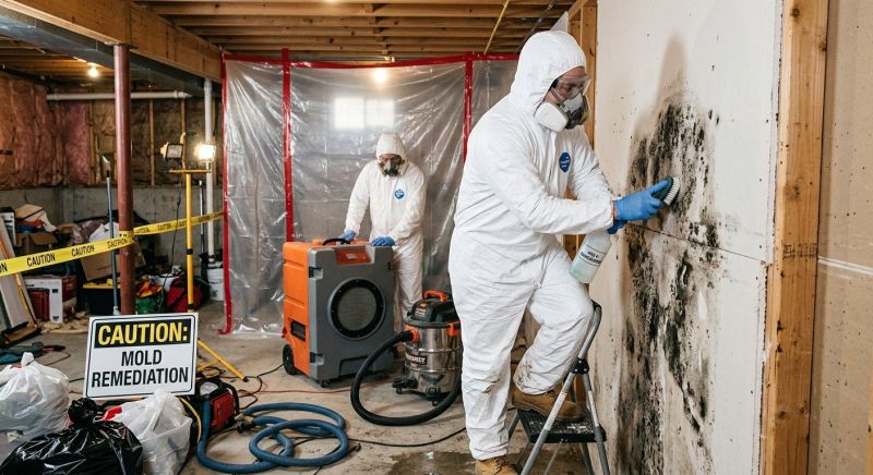 White Mold Mitigation in Fort Lauderdale, FL