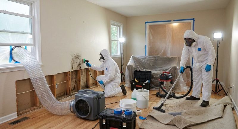 White Mold Mitigation in Fort Worth, TX