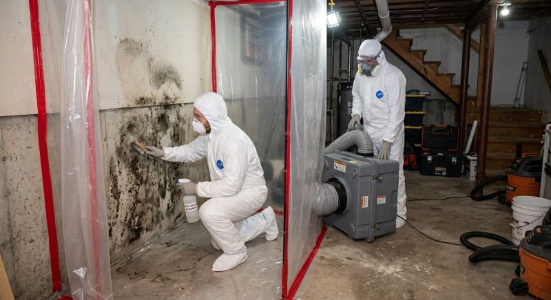 White Mold Mitigation in Fort Worth, TX